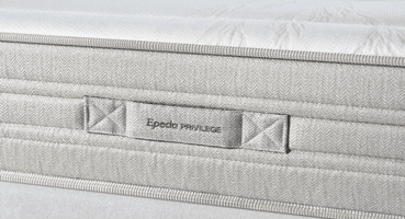 matelas Épéda flore 27 cm, ressorts ensachés multi air, 3 zones de confort, fabriqué en france
