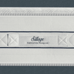 matelas tréca sillage 26 cm suspension pullman capitonnage intégral fabriqué en france