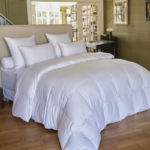 couette drouault népal tempérée 230 g/m² jumelable, en duvet de canard traité anti acariens proneem® fabriquée en france.