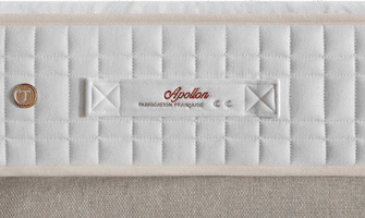 matelas tréca impérial apollon 25 cm, ressorts ensachés capitonnage intégral fabriqué en france