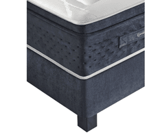 sommier Épéda dédicace terrestre 22 cm lattes multiplis confort médium fabriqué en france