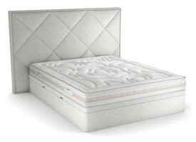 matelas andré renault glamour 24 cm, 100% latexair d'origine naturelle fabriqué en france